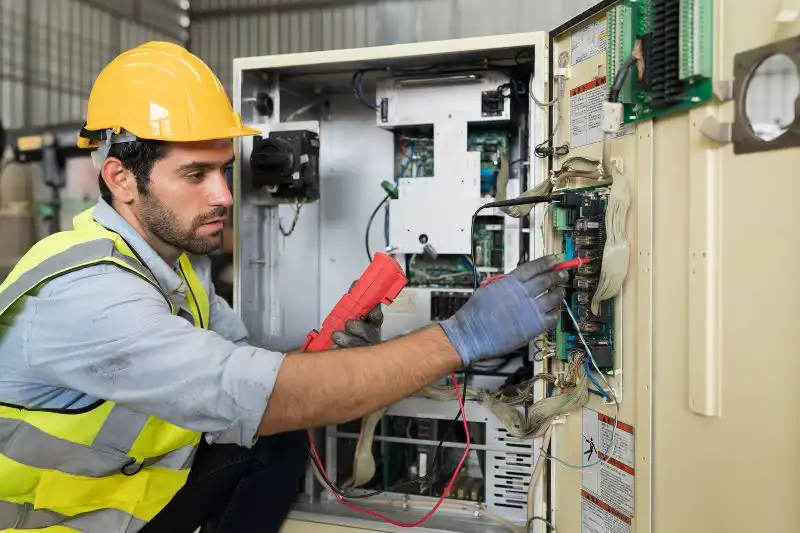 Electrician Checking, Repair, and Maintenance Operation Electric System in Philadelphia, PA