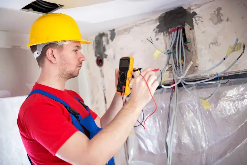 Checking of current distribution system using an electrical instrument in Philadelphia, PA